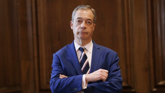 Why was Nigel Farage's bank account terminated?
