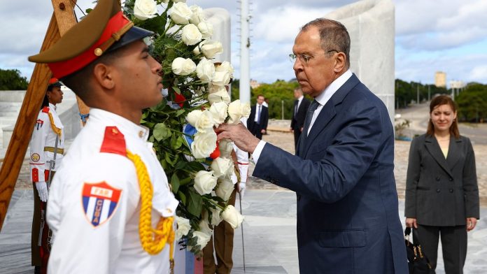 Russian Foreign Minister in Cuba: expand relations
