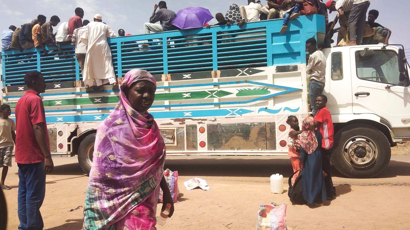 Displaced persons in Sudan