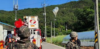 Seoul warns population about balloons carrying garbage from North Korea
