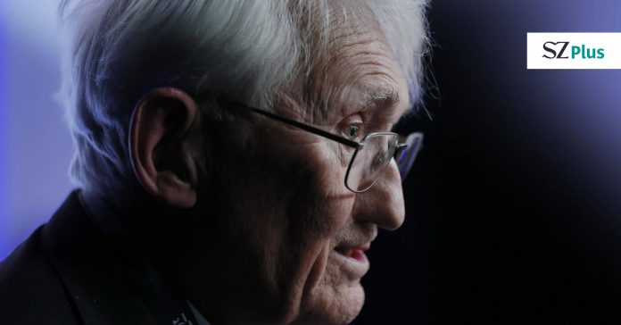 Philosopher Jürgen Habermas exclusively: an appeal for Europe
